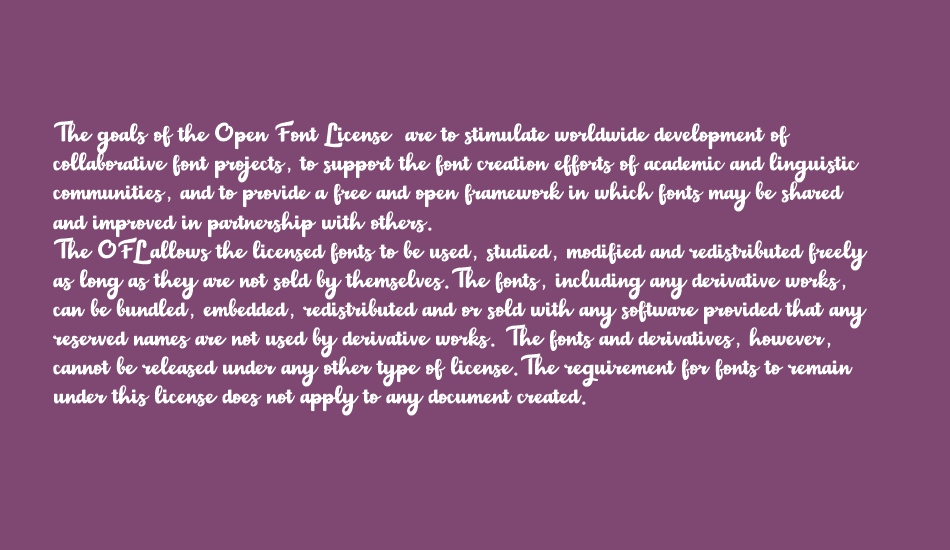 Choko Milky font 1