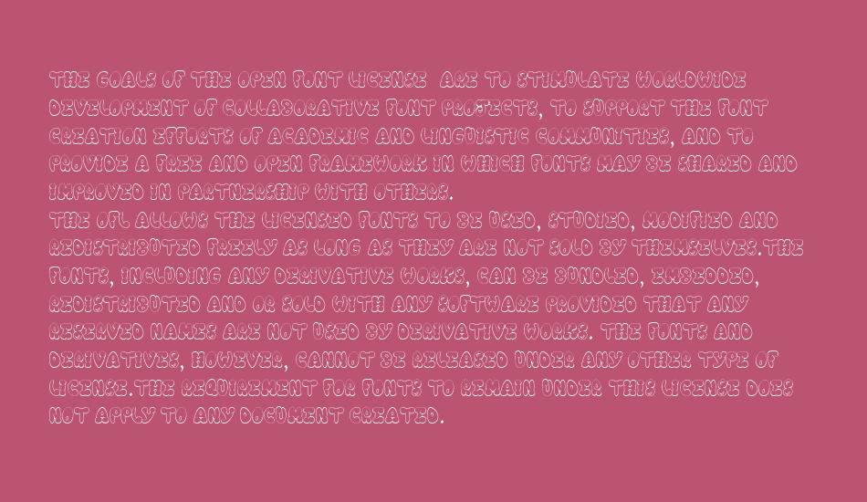 Chooka Zoon font 1