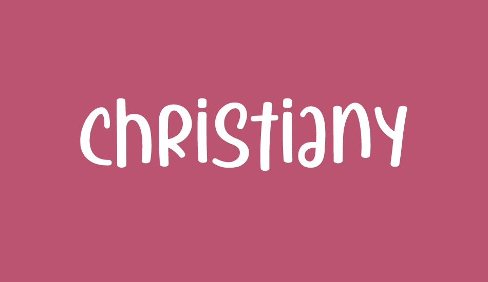 Christiany font big