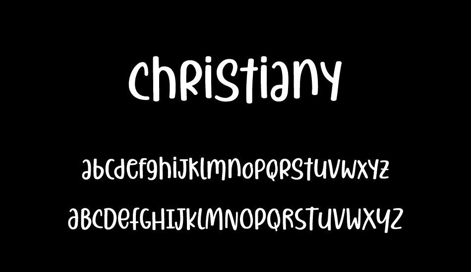 Christiany font