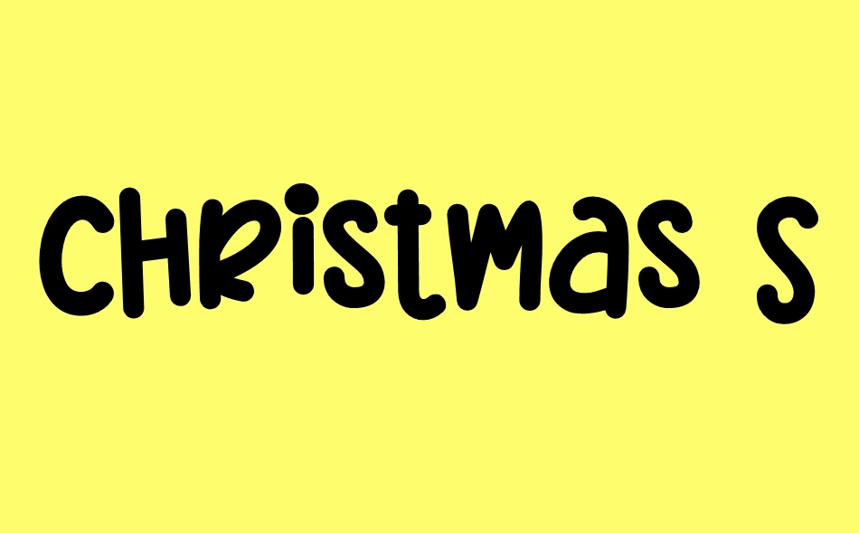 Christmas Sheep font big