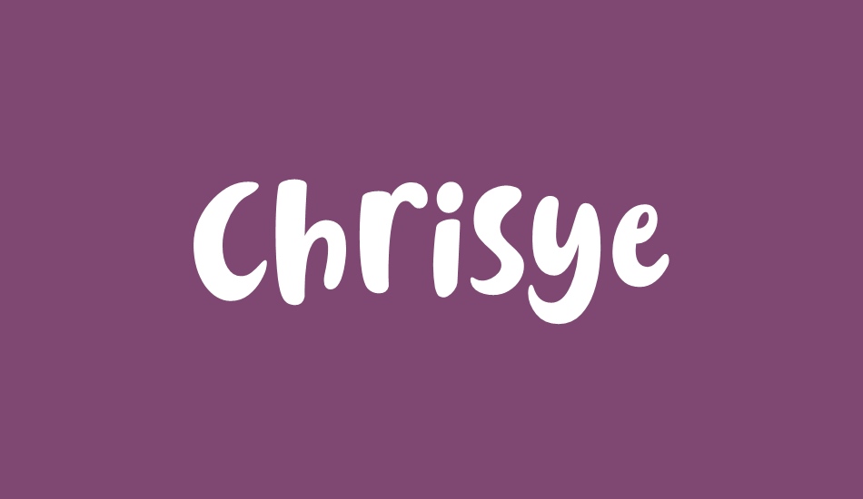 Chrisye font big