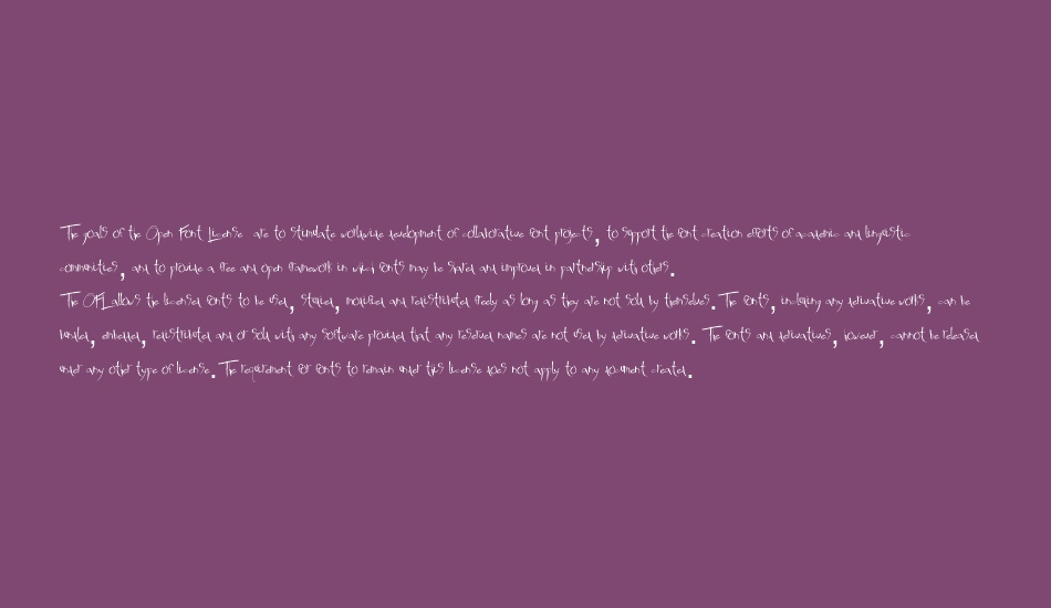 ChronicMethodMB font 1
