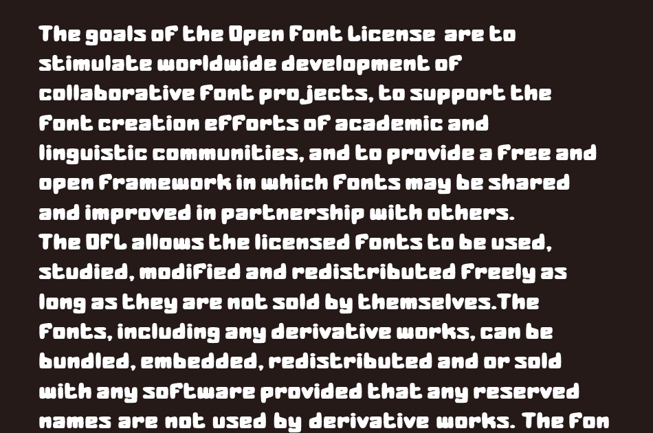Chubzy Funk font 1