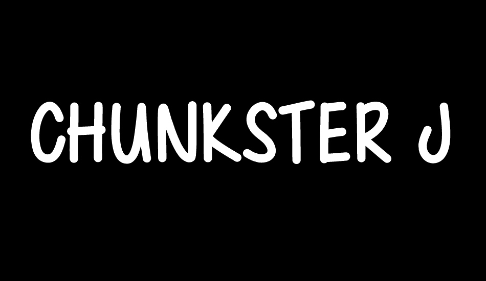 Chunkster Jamz font big