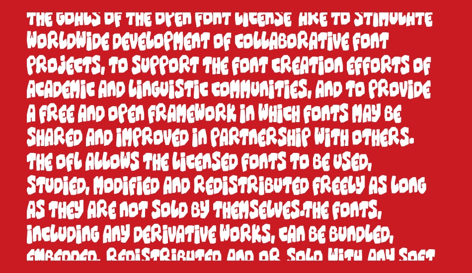 Chunky Cheese font 1