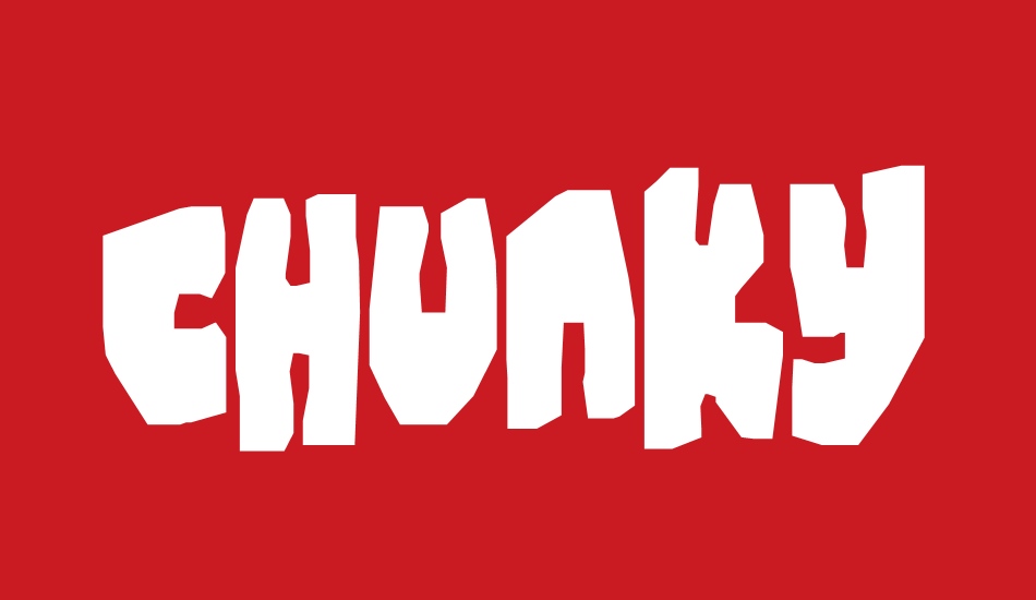 Chunky Cheese font big