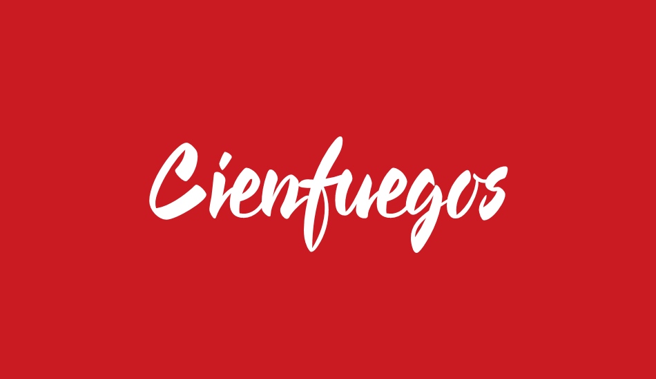 Cienfuegos font big