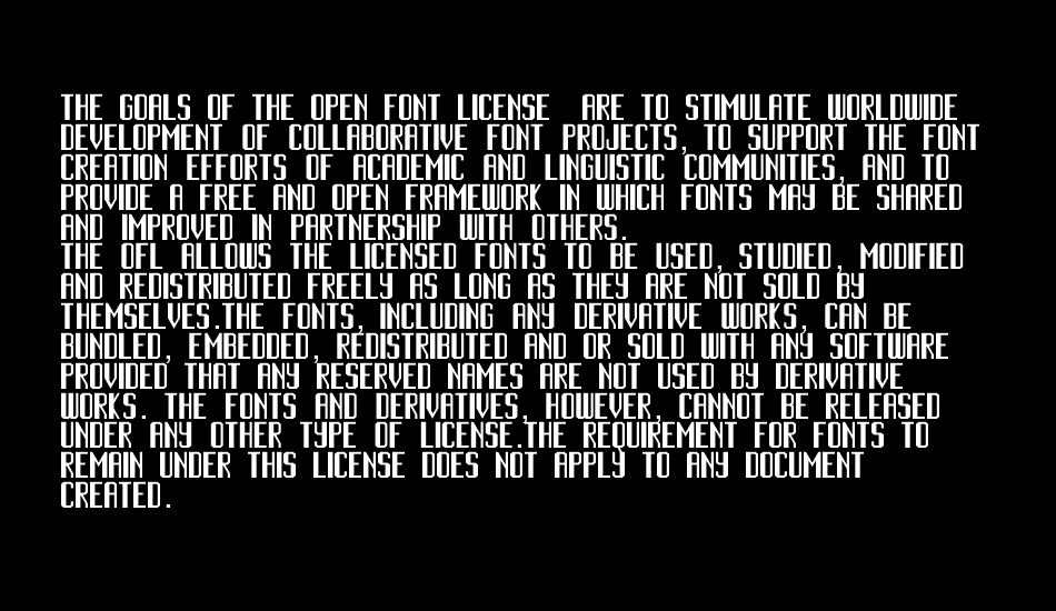 Cinematic Language font 1