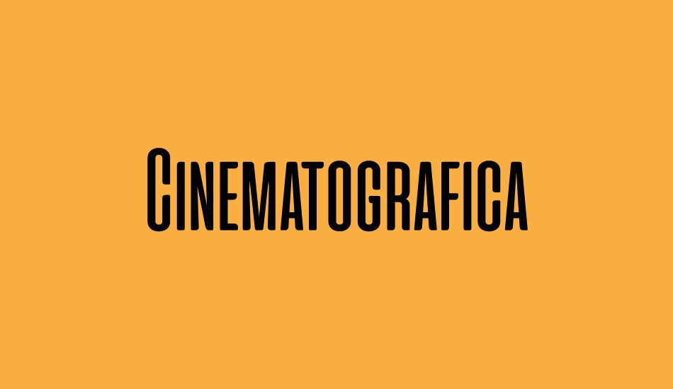 cinematografica font big