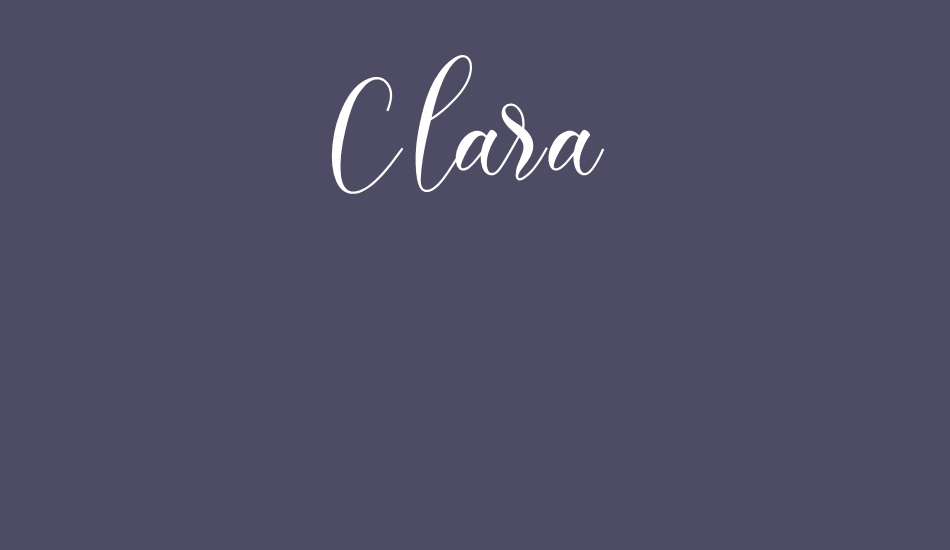 clara font big