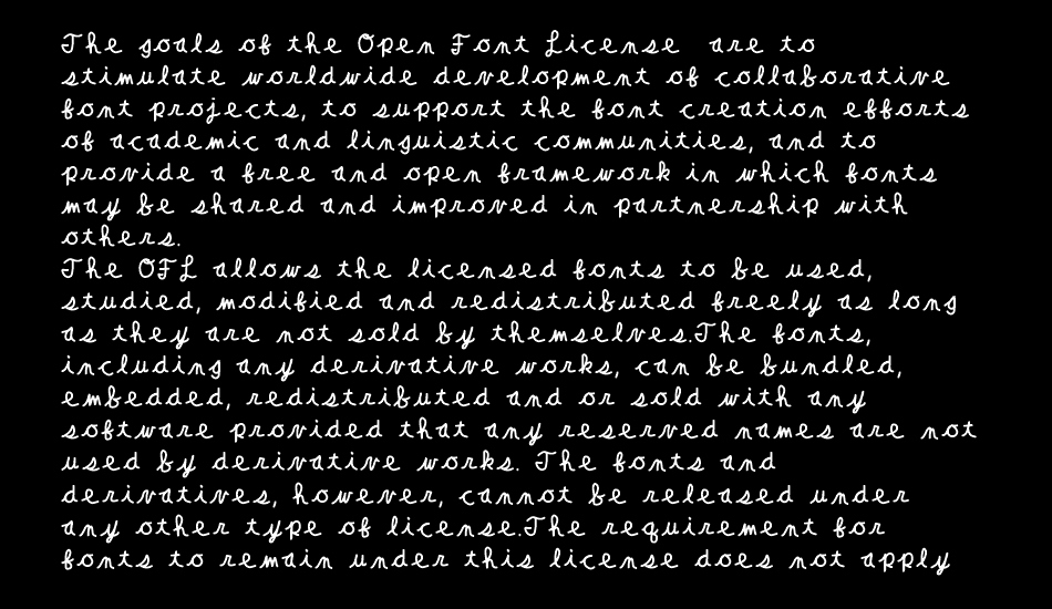 Clara Lee Cursive font 1