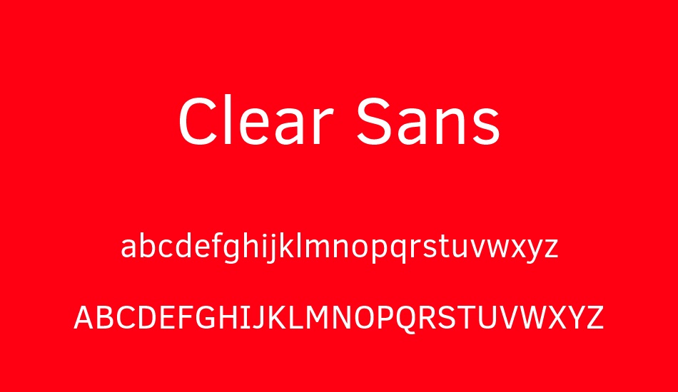 clear-sans font