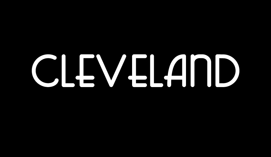 Cleveland DEMO font big