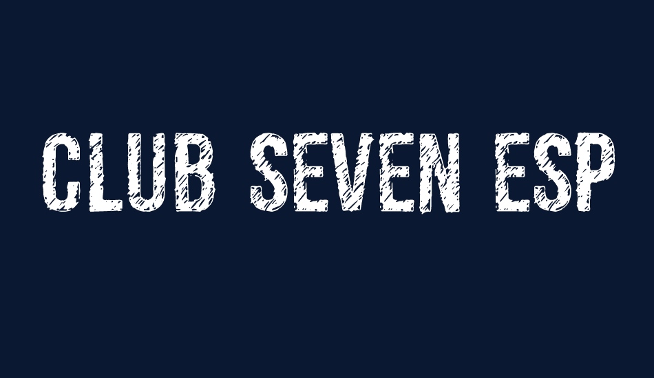 club seven espadas font big