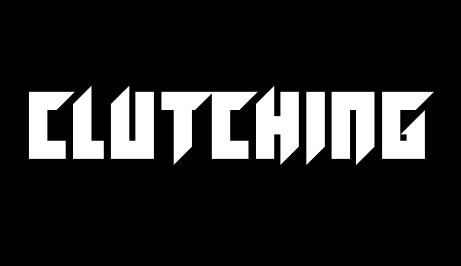 Clutching Toth font big