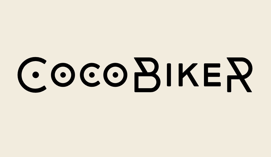 cocobiker font big