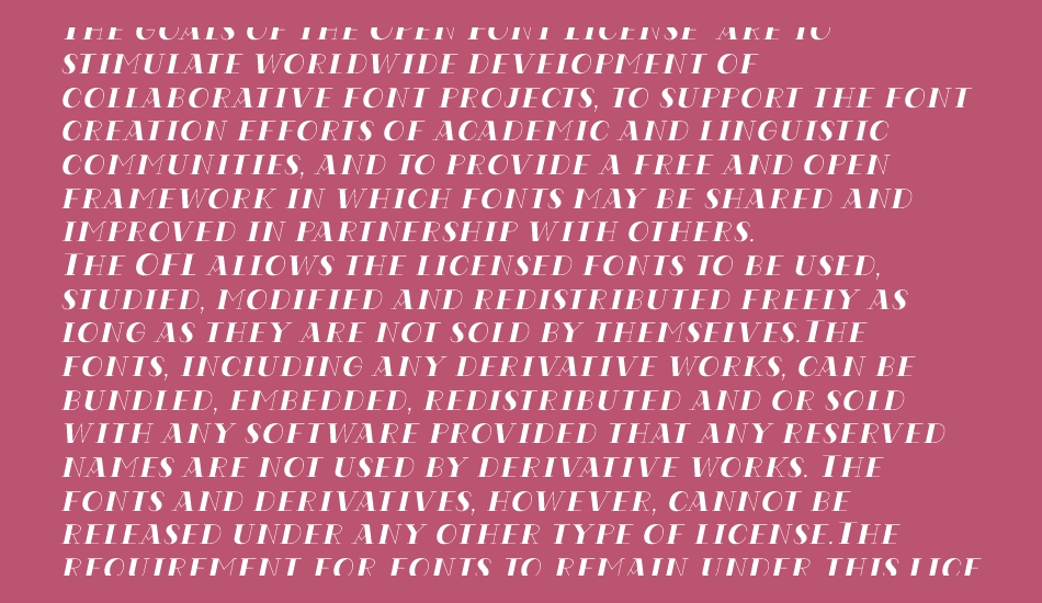 Codian October Eight font 1