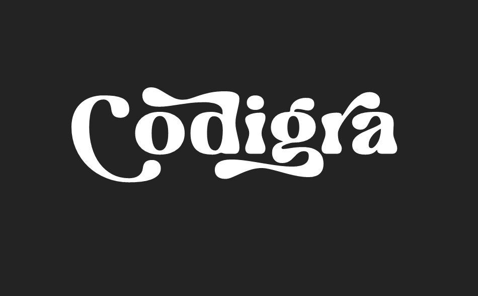 Codigra font big