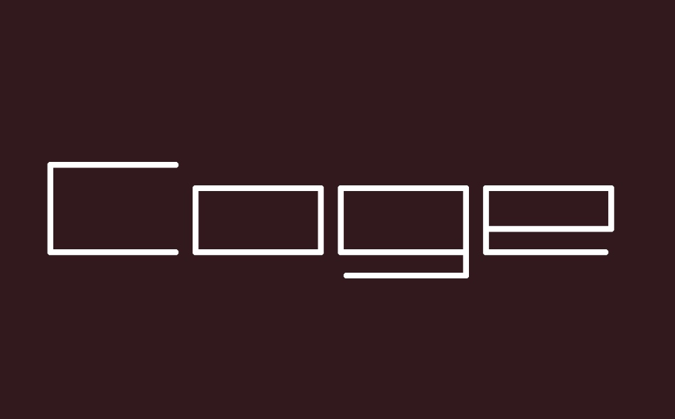 Coges font big