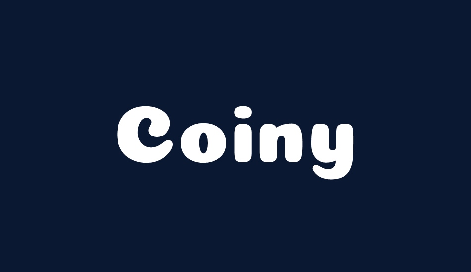 Coiny font big