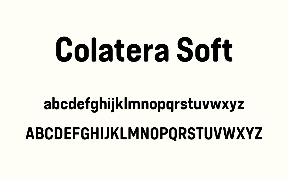 Colatera Soft font