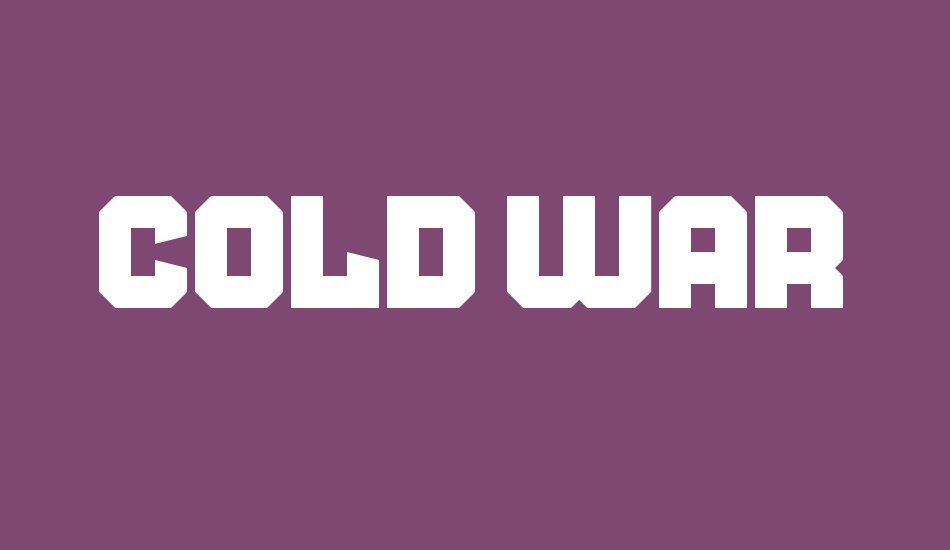 Cold Warm font big