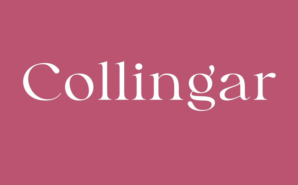 Collingar font big