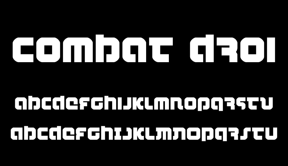 Combat Droid font
