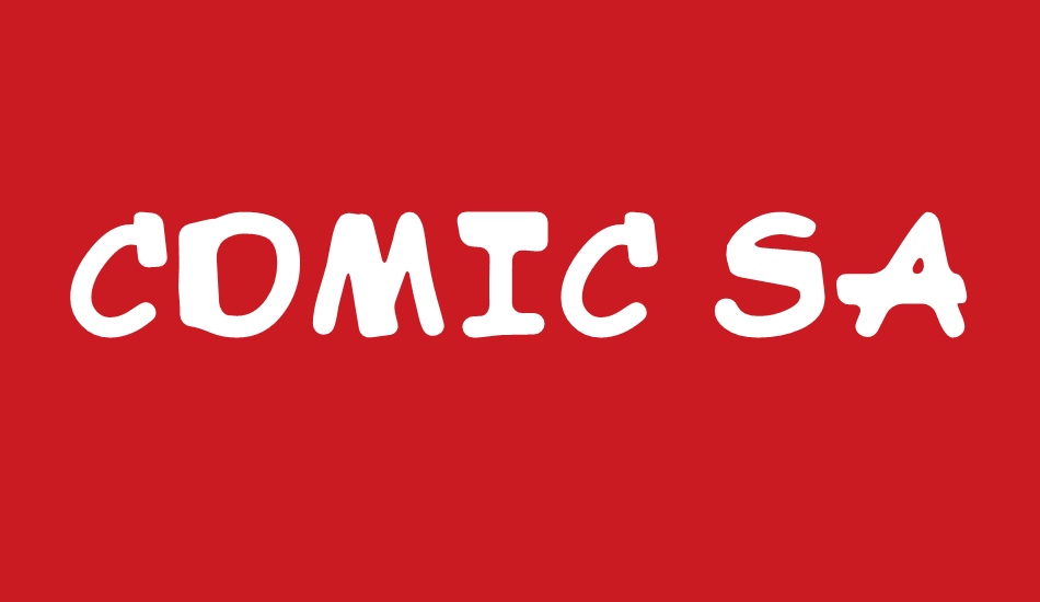 Comic Sandchez font big