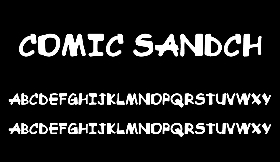 Comic Sandchez font