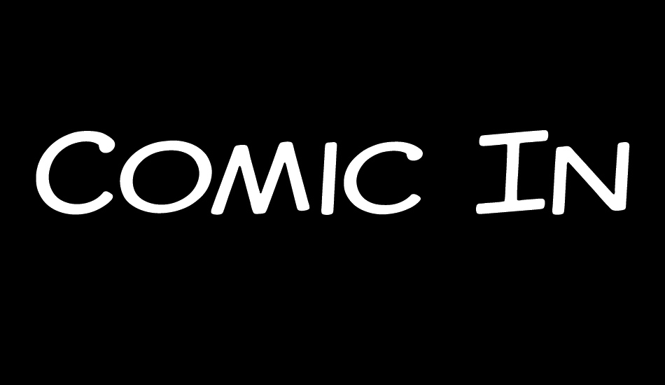 Comic Ink font big