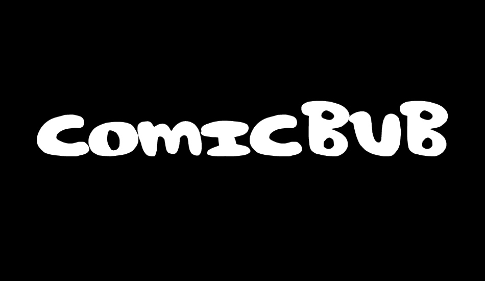 ComicBubble font big