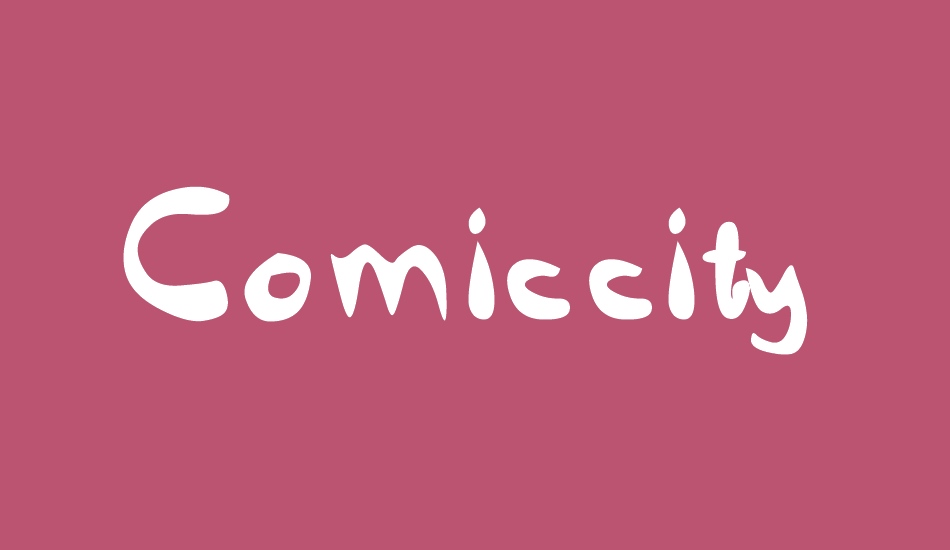 Comiccity font big