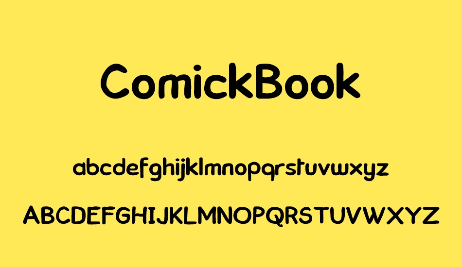 comickbook font