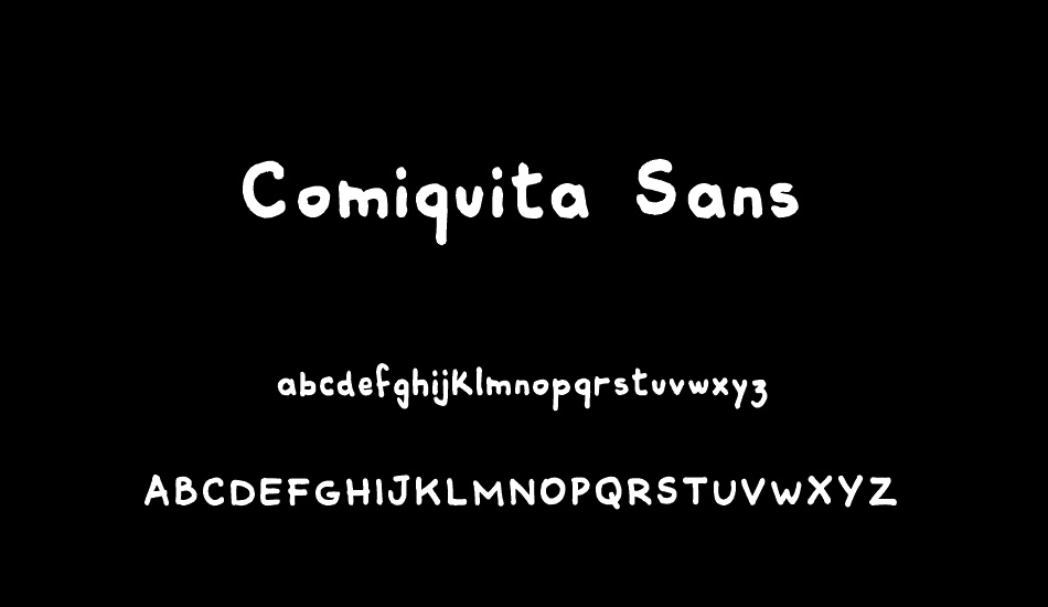 Comiquita Sans font