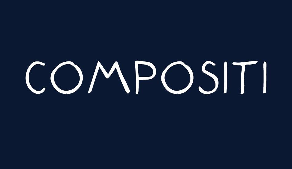 Composition font big