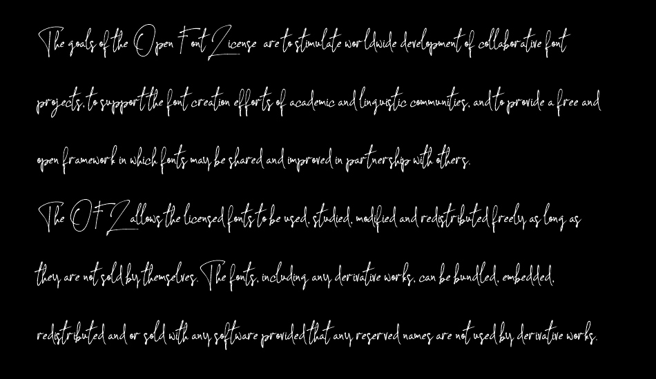Concetta Kalvani font 1