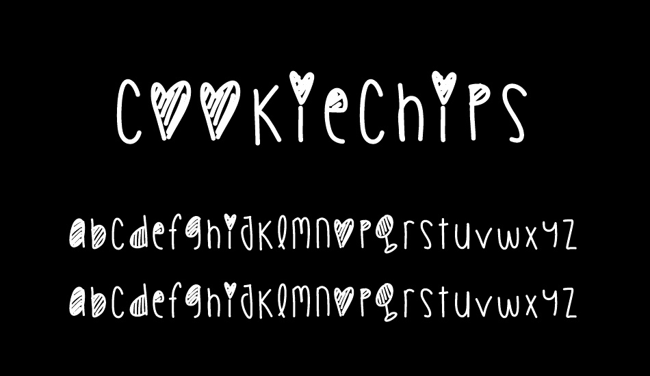 CookieChips font