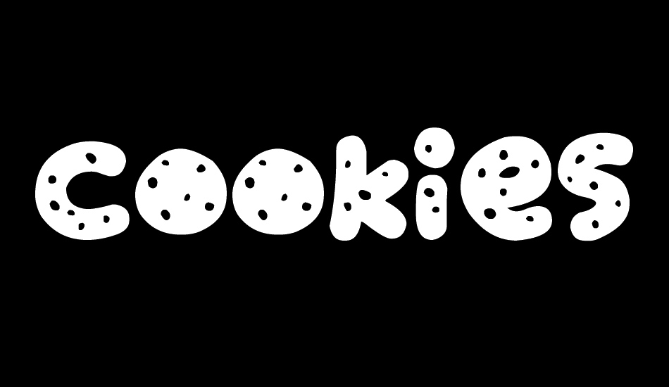 Cookies font big