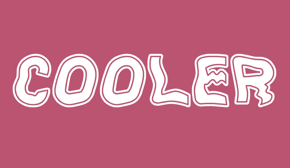 Cooler South St font big
