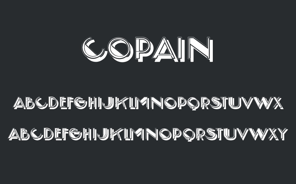 Copain font