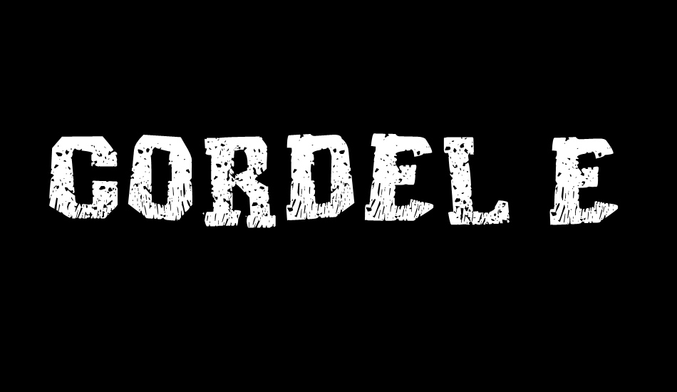 Cordel Encarnado font big