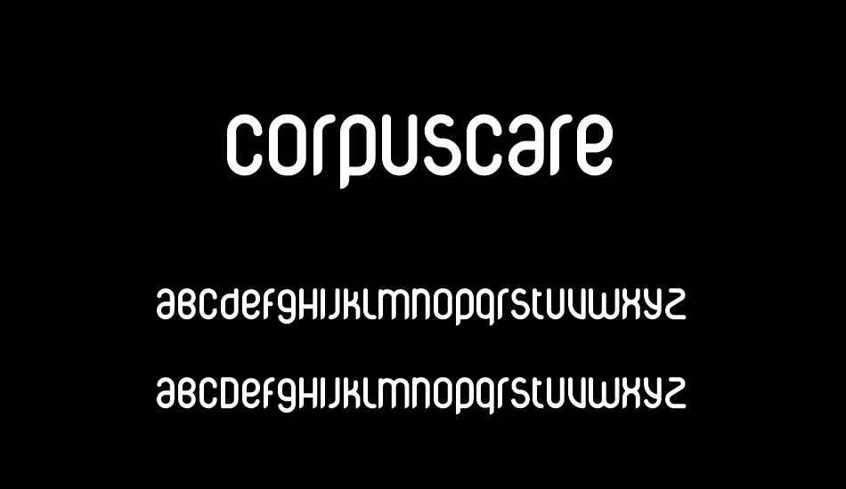 CorpusCare font