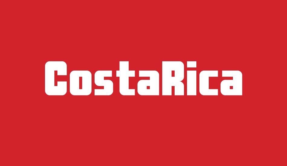 CostaRica font big