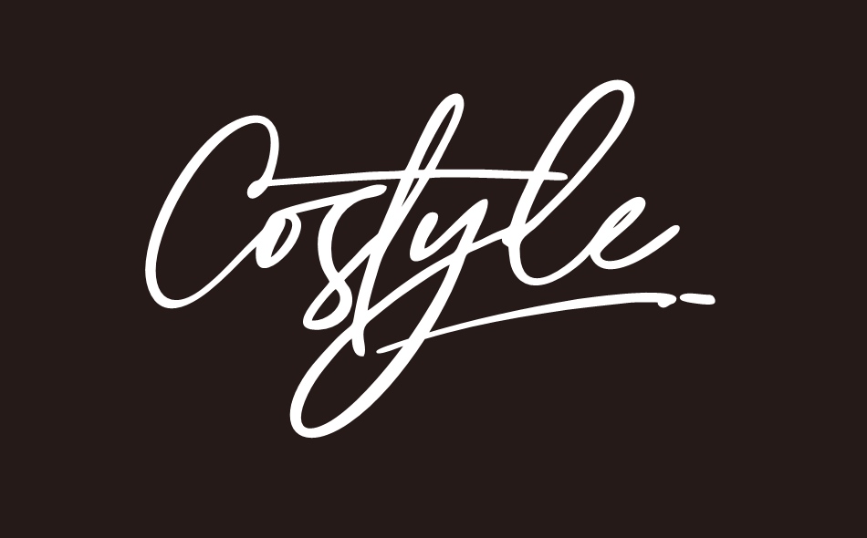 Costyle font big