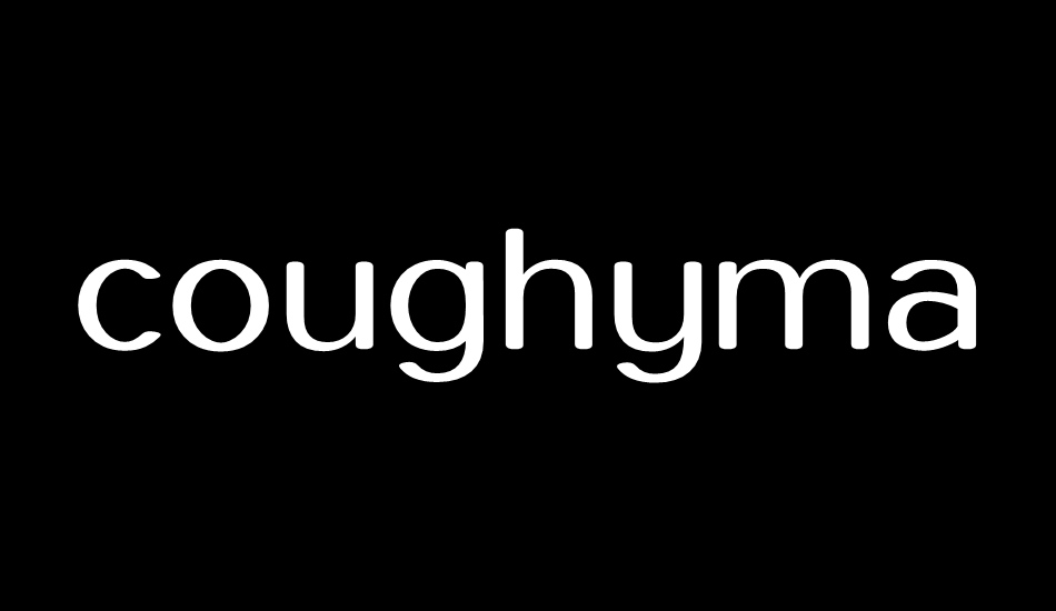 coughymachine font big