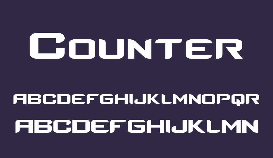 Counter-Strike font