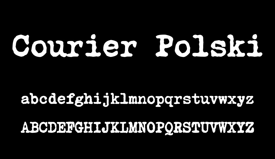 courier-polski-1941 font