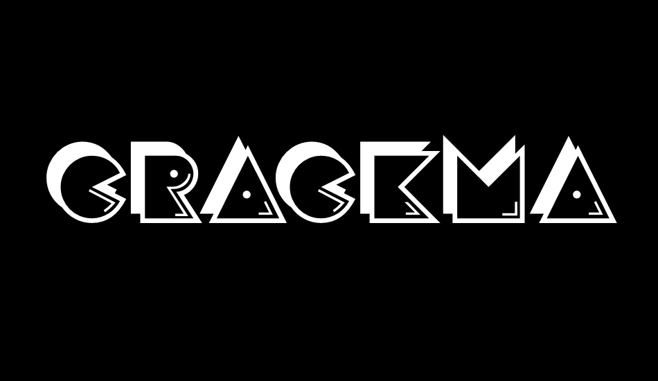 CrackMan font big